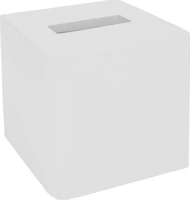 Коробка для салфеток Kassatex Lacca White Lacca White ALA-TH-W настольная
