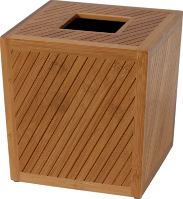 Коробка для салфеток Creative Bath Spa Bamboo SBM58BR деревянная, настольная