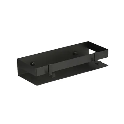 Полка для душа Lemark SHELF LINE 9772050 подвесная, черная, с крючками