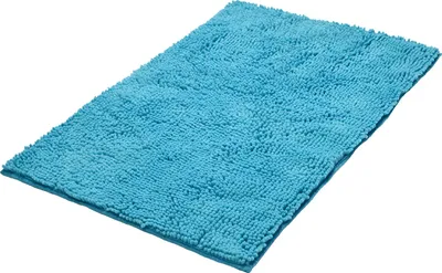 Коврик Ridder Soft 7052323 85x55 см, для ванной, голубой