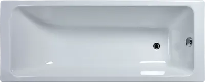 Чугунная ванна Универсал Оптима 180x80 см, пристенная, белая, на ножках