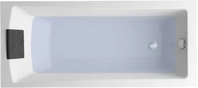 Акриловая ванна Lavinia Boho One 150x70 см, встраиваемая, белый глянец, с каркасом, с подголовником