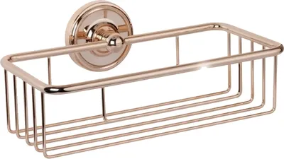 Полка для душа Tiffany World Bristol TWBR527oro подвесная, золото