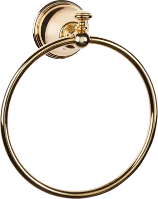Держатель для полотенец Tiffany World Harmony TWHA015oro золото, кольцо