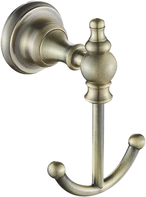 Крючок Rose RG1121Q бронза, на шурупах