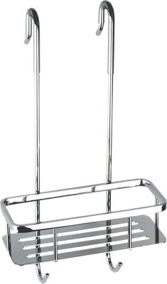 Полка для душа Bemeta Cytro 146208432 подвесная, глянцевый хром, с крючками
