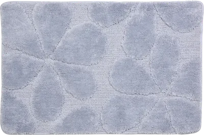 Коврик Wasserkraft Diemel BM-2211 90x60 см, для ванной, рисунок, серый