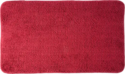 Коврик Wasserkraft Vils BM-1051 ruby vine 75x45 см, для ванной, красный