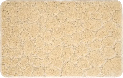Коврик Fora Stone Natural FOR-PP-STN50-80NAT 80x50 см, для ванной, бежевый
