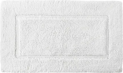 Коврик Kassatex Elegance Elegance ELR-213-W 86x53 см, для ванной, белый