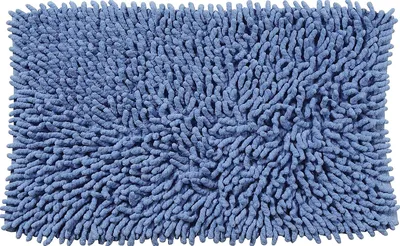 Коврик Kassatex Basics Basics BBS-203-BLU 80x51 см, для ванной, синий