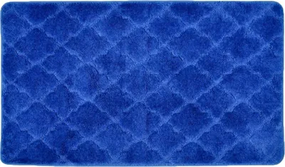Коврик Bath Plus Лана GR208 120x70 см, для ванной, синий