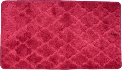 Коврик Bath Plus Лана GR225 120x70 см, для ванной, красный