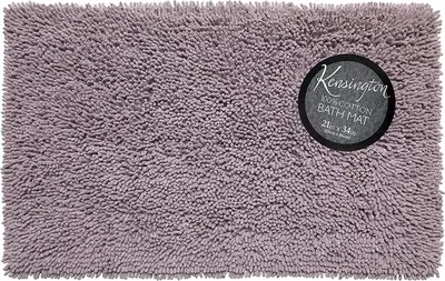 Коврик Carnation Home Fashions Kensington Kensington 86x53 см, для ванной, фиолетовый
