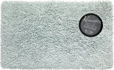 Коврик Carnation Home Fashions Kensington Kensington 86x53 см, для ванной, голубой