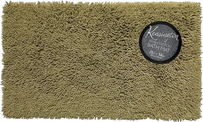 Коврик Carnation Home Fashions Kensington 86x53 см, для ванной, коричневый