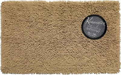Коврик Carnation Home Fashions Kensington 86x53 см, для ванной, бежевый