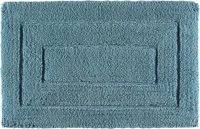 Коврик Kassatex Kassadesign Kassadesign Mineral Blue 101x61 см, для ванной, голубой