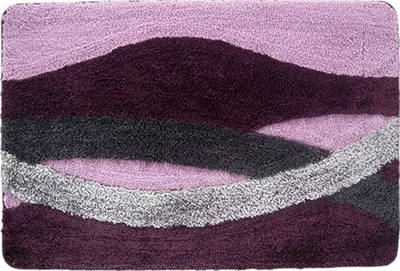 Коврик Dasch La Vita Альбина HJ-T1230 100x60 см, для ванной, фиолетовый