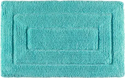 Коврик Kassatex Kassadesign Kassadesign 101x61 см, для ванной, голубой