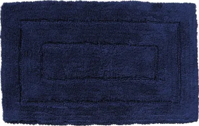 Коврик Kassatex Kassadesign Navy 101x61 см, для ванной, синий