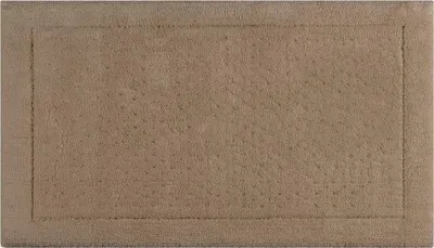 Коврик Kassatex Sublime Stone 81x51 см, для ванной, коричневый