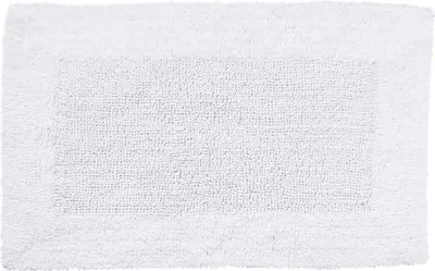 Коврик Kassatex Bamboo Bamboo White 101x61 см, для ванной, белый