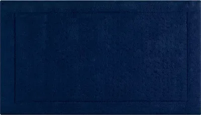 Коврик Kassatex Sublime Indigo 81x51 см, для ванной, синий