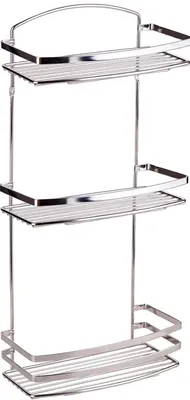 Полка для душа Tekno-tel BK086SSS подвесная, глянцевый хром