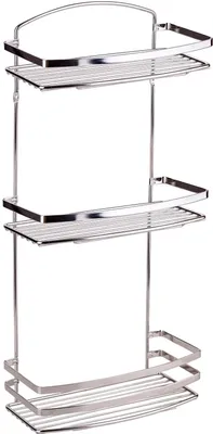 Полка для душа Tekno-tel BK086SSM подвесная, матовый хром