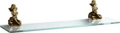 Полка под зеркало Art&Max Афина (Athena) AM-0613-B 60 см, стеклянная