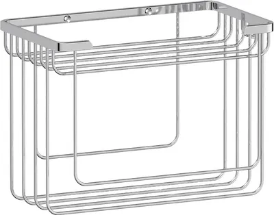 Полка для душа FBS Ryna Ryna RYN 036 подвесная, глянцевый хром, с крючком