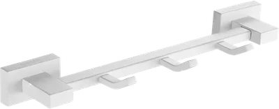Крючок Shevanik SG5631C белый, на шурупах